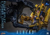 Alien Movie Masterpiece Figure Set Ellen Ripley and Power Loader 52cm