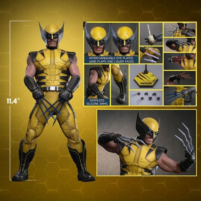 Marvel Video Game Masterpiece Wolverine Action Figure 29cm
