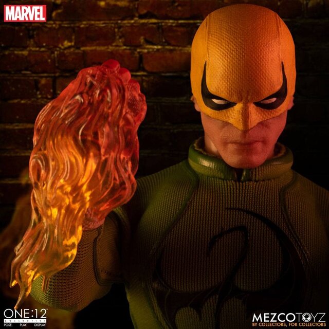 Marvel Comics One:12 Collective Iron Fist Action Figure 17cm