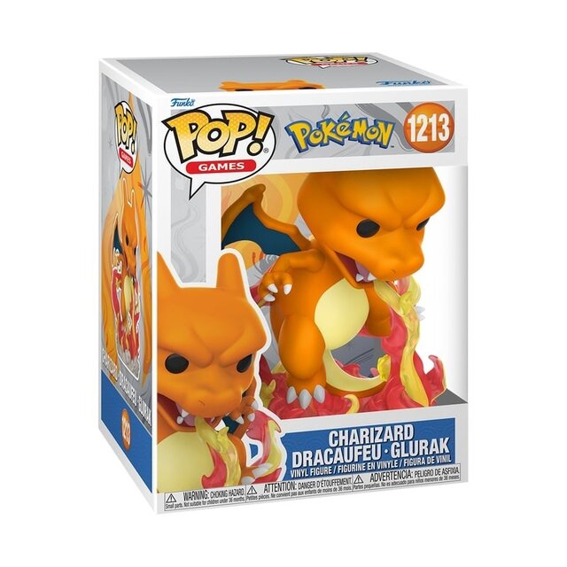 POP! Games Pokémon Charizard #1213 Premium Vinyl Figure 17cm