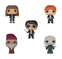 POP! 5-Pack Harry Potter, Lord Voldemort, Hermione Granger, Albus Dumbedore, Ron Weasley