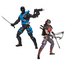 Hasbro G.I. Joe Classified Series #223 Ninja Force Snake Eyes & Kim “Jinx” Arashikage Action Figures 15cm