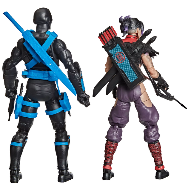 G.I. Joe Classified Series #223 Ninja Force Snake Eyes & Kim “Jinx” Arashikage Action Figures 15cm