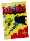 DC Direct Page Punchers Robin Dick Grayson (Batman #1) Action Figure (Red Platinum) 18cm