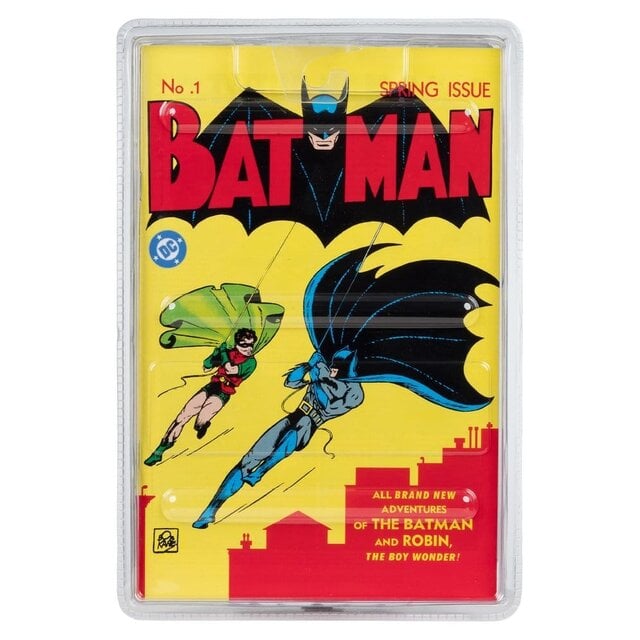 DC Direct Page Punchers Robin Dick Grayson (Batman #1) Action Figure (Red Platinum) 18cm