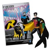 DC Direct Page Punchers Robin Tim Drake (Nightwing #81) Action Figure (Red Platinum) 18cm
