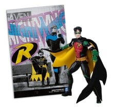 DC Direct Page Punchers Robin Tim Drake (Nightwing #81) Action Figure (Red Platinum) 18cm