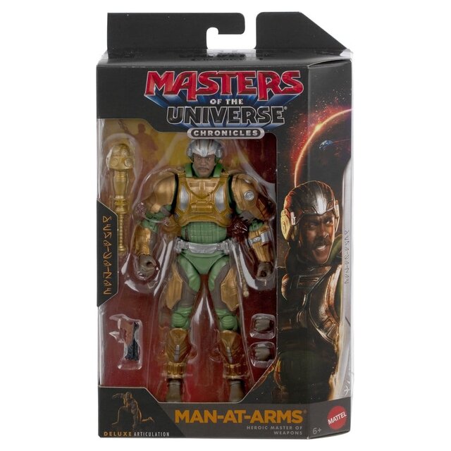 Masters of the Universe Chronicles Man-At-Arms V2 versie Action Figure 18cm
