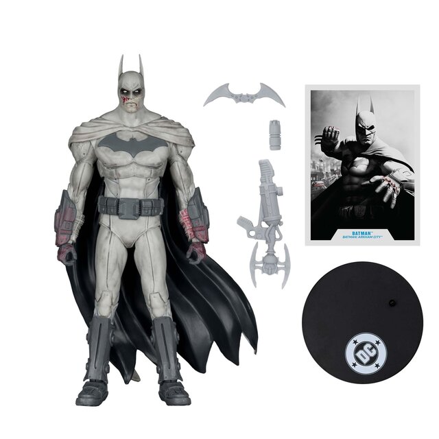 DC Multiverse Batman Arkham City (Bloody) (Gold Label) Action Figure 18cm