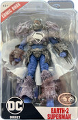 DC Direct Page Punchers Earth-2 Superman (Ghosts of Krypton) Platinum 18cm