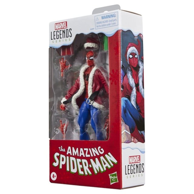 The Amazing Spider-Man Marvel Legends Series Spider-Man Holiday Special Action Figure 15cm