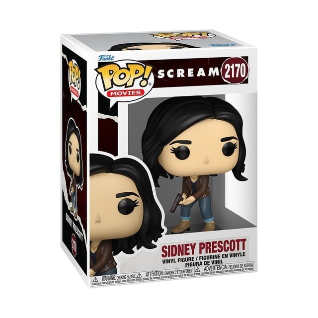 POP! Movies Scream (2022) Sidney Prescott #2170 Vinyl Figure 10cm