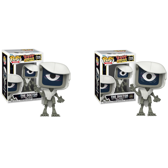 POP! Games Poppy Playtime The Doctor #1335 Vinyl Figure + Chase 10cm