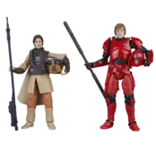 Star Wars The Black Series Luke Skywalker (Imperial Guard) & Princess Leia Organa (Boushh) 15cm