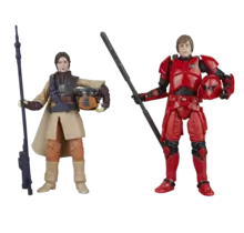 Star Wars The Black Series Luke Skywalker (Imperial Guard) & Princess Leia Organa (Boushh) 15cm