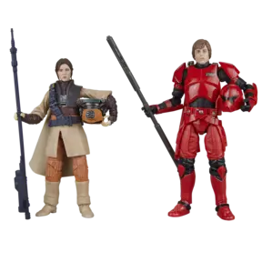 Star Wars Black Series Luke Skywalker (Imperial Guard) & Princess Leia Organa (Boushh)