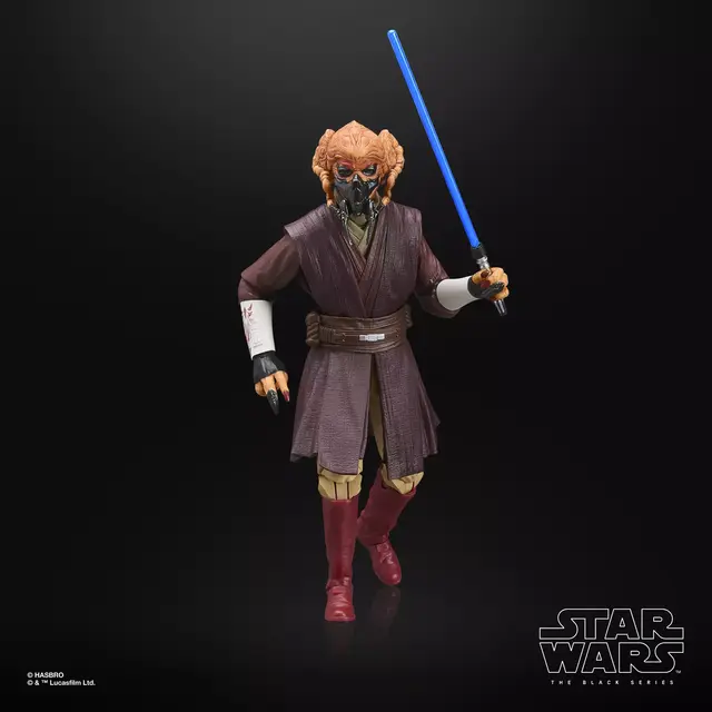 Star Wars Black Series Plo Koon & Clone Commander Wolffe Action Figures 15cm