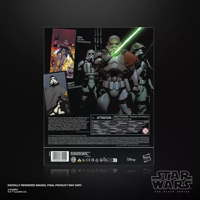 Star Wars Black Series Misty & Cav (SCAR Squadron Action Figures 15cm