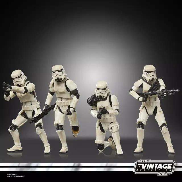 Star Wars Vintage Collection Imperial Remnant Stormtrooper 4-Pack 10cm