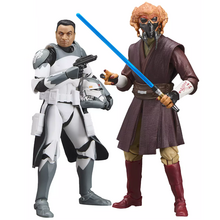 Star Wars Black Series Plo Koon & Clone Commander Wolffe