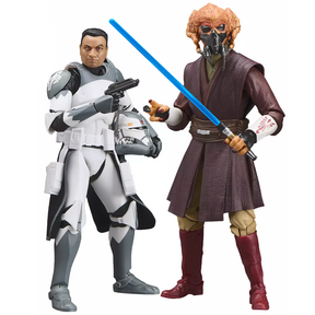 Star Wars Black Series Plo Koon & Clone Commander Wolffe