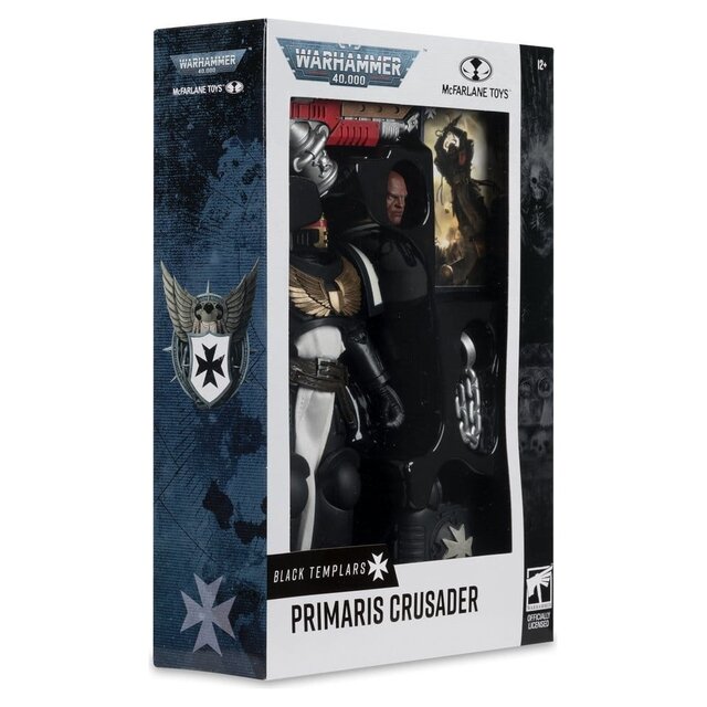 Warhammer 40,000 Primaris Crusader (Black Templars) Action Figure 18cm
