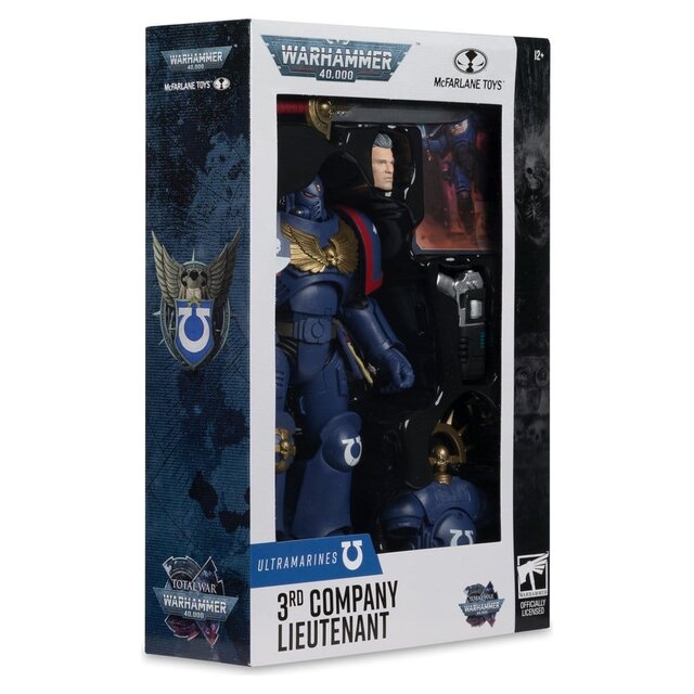Warhammer 40,000 3rd Company Lieutenant (Ultramarines) Action Figure 18cm