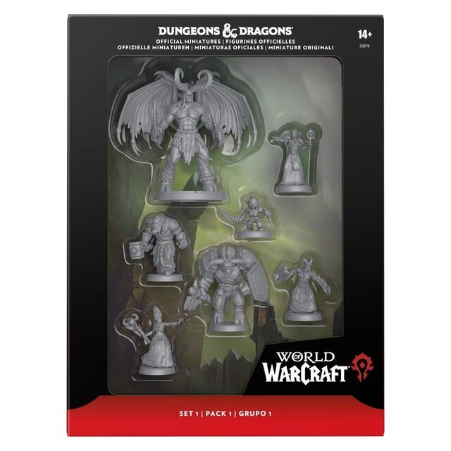 Dungeons & Dragons x World of Warcraft Miniatures Set 1