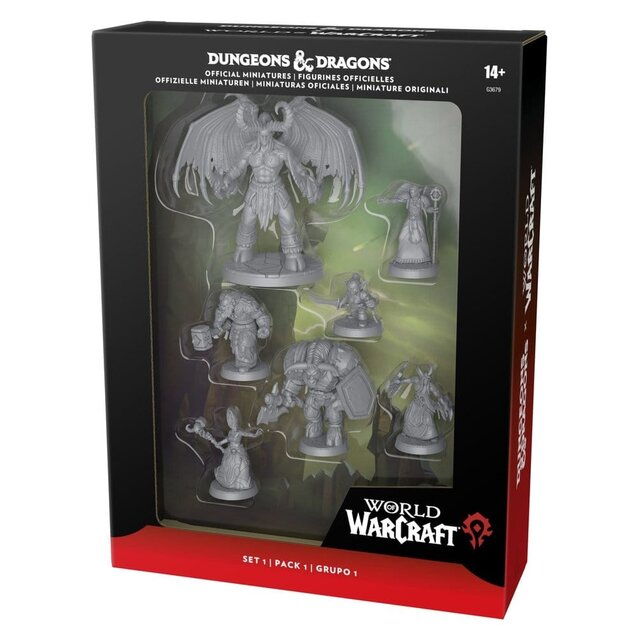 Dungeons & Dragons x World of Warcraft Miniatures Set 1