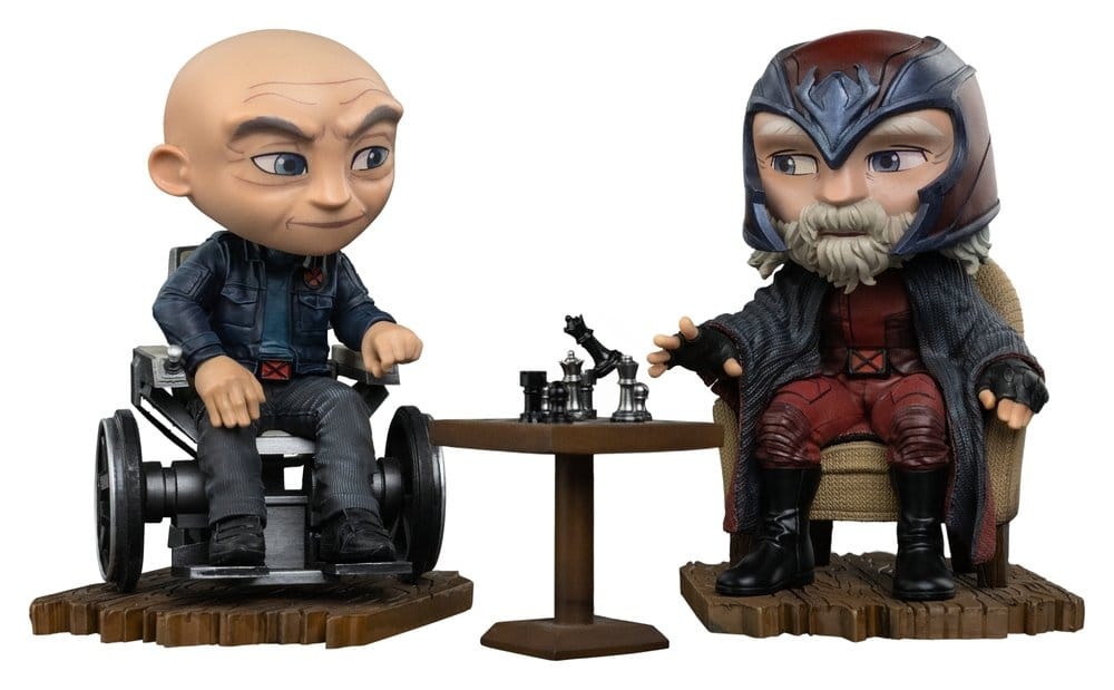Iron Studios Avengers Doomsday MiniCo Xavier and Magneto