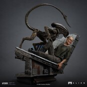 Alien 3 Art Scale Statue 1/10 Ellen Ripley & Dog Alien 23cm
