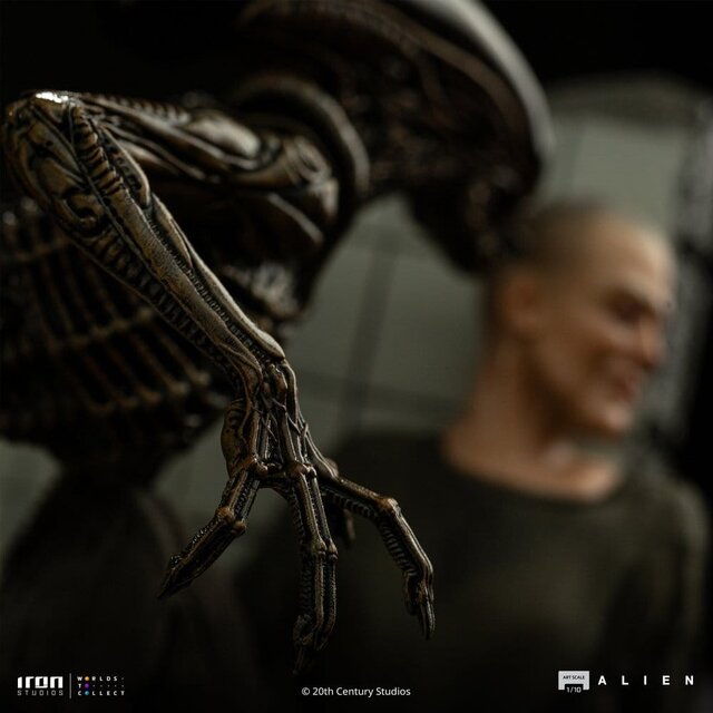 Alien 3 Art Scale Statue 1/10 Ellen Ripley & Dog Alien 23cm
