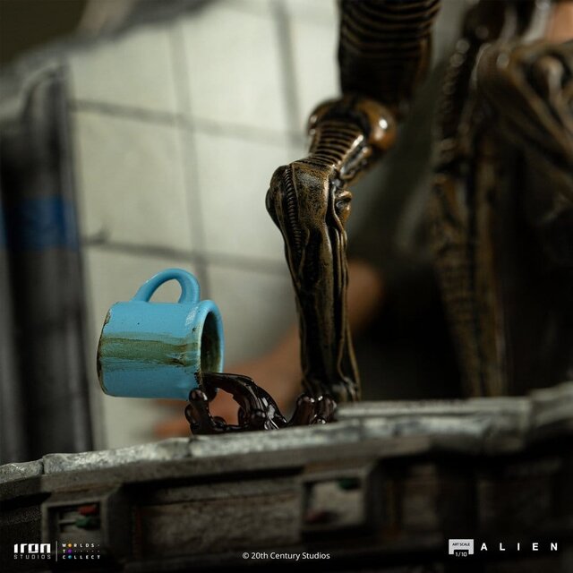 Alien 3 Art Scale Statue 1/10 Ellen Ripley & Dog Alien 23cm