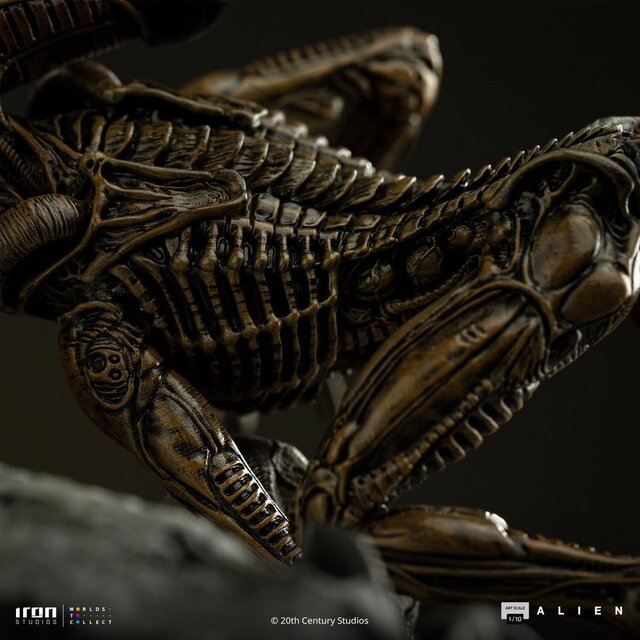 Alien 3 Art Scale Statue 1/10 Ellen Ripley & Dog Alien 23cm