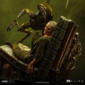 Alien 3 Art Scale Statue 1/10 Ellen Ripley & Dog Alien 23cm