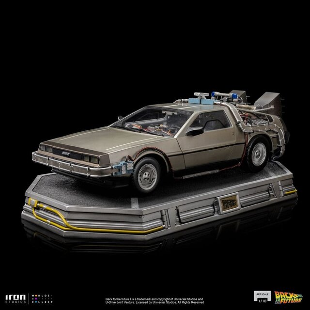 Back to the Future Art Scale Statue 1/10 DeLorean 53 cm