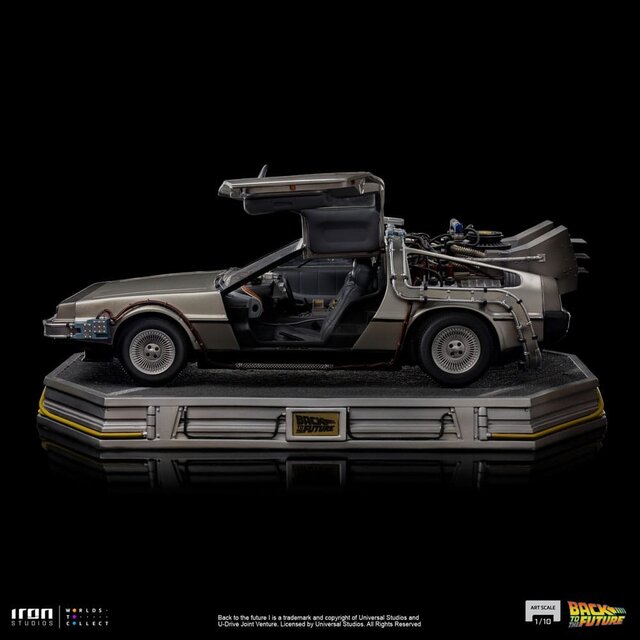 Back to the Future Art Scale Statue 1/10 DeLorean 53 cm
