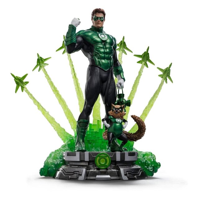 DC Comics Art Scale Deluxe Statue 1/10 Green Lantern Unleashed 24cm