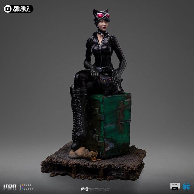 DC Comics Art Scale Statue 1/10 Catwoman (Gotham City Sirens) 21cm
