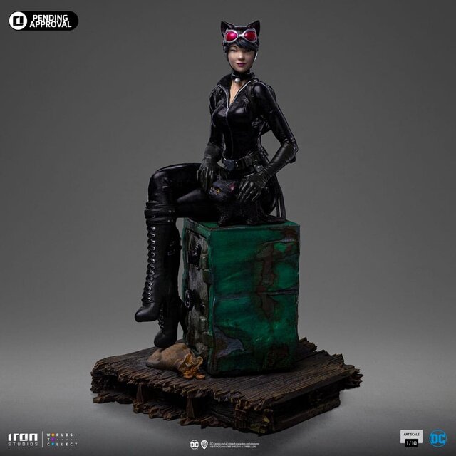 DC Comics Art Scale Statue 1/10 Catwoman (Gotham City Sirens) 21cm