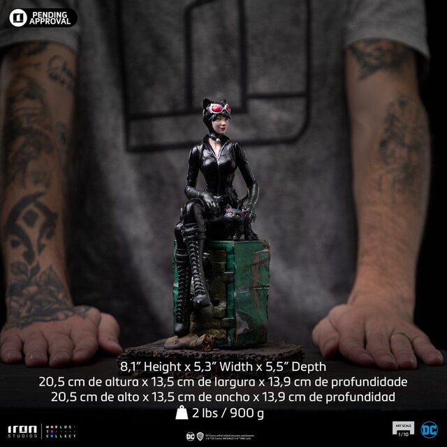 DC Comics Art Scale Statue 1/10 Catwoman (Gotham City Sirens) 21cm