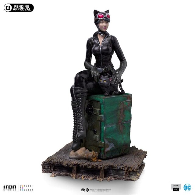 DC Comics Art Scale Statue 1/10 Catwoman (Gotham City Sirens) 21cm
