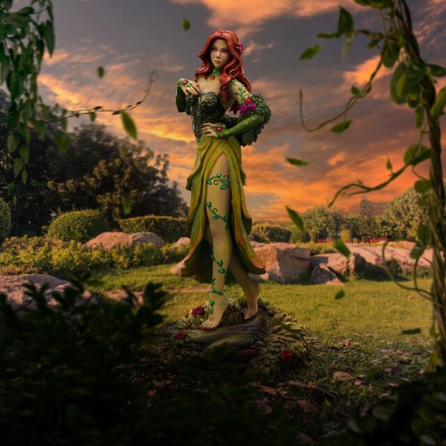 DC Comics Art Scale Statue 1/10 Poison Ivy 22cm