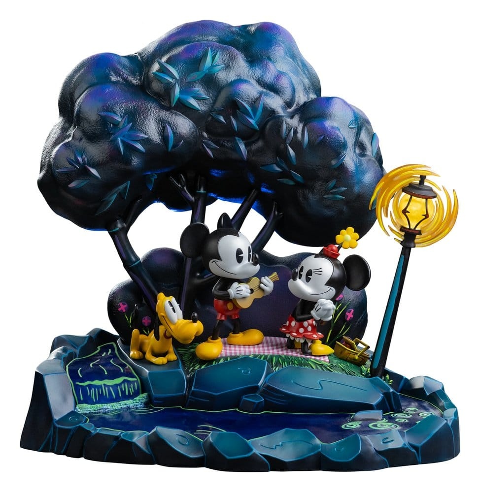 Iron Studios Disney Classics Art Scale Statue Mickey, Minnie and Pluto