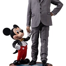 Disney Classics Legacy Replica Statue Walt Disney & Mickey Mouse