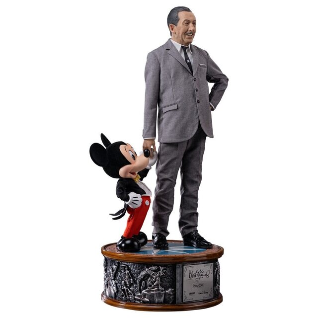 Disney Classics Legacy Replica Statue 1/4 Walt Disney & Mickey Mouse 59 cm
