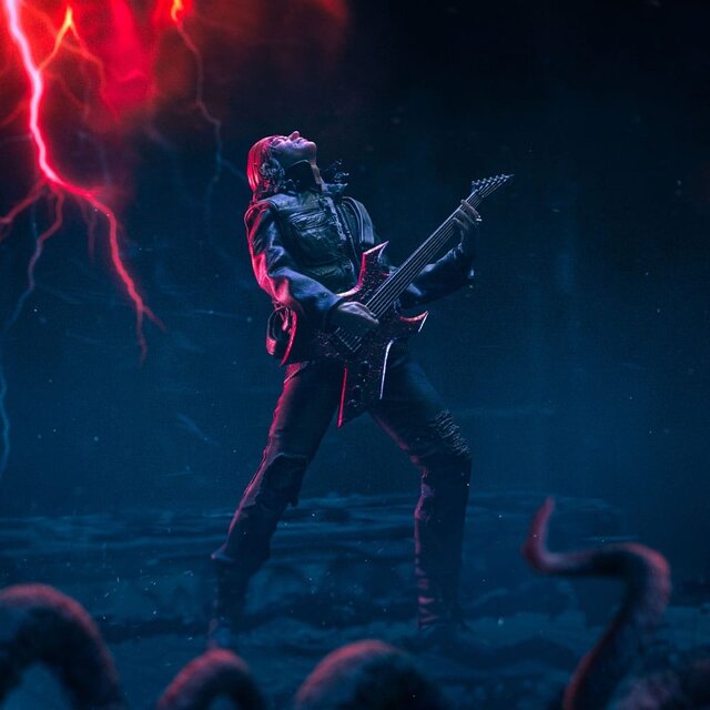 Stranger Things Deluxe Art Scale Statue 1/10 Eddie Munson 20cm