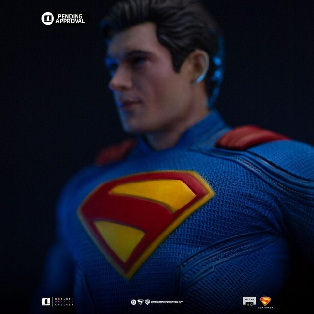 Superman Legacy Art Scale Statue 1/10 Superman & Krypto 32 cm