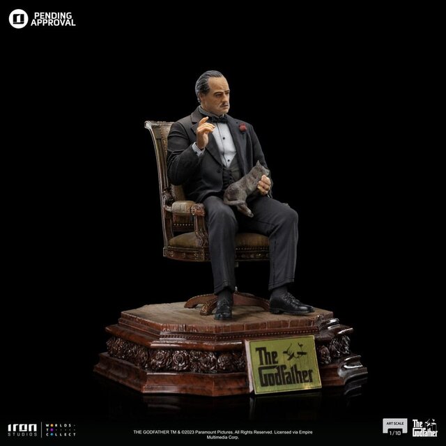 The Godfather Scale Statue 1/10 Don Vito Corleone 19 cm