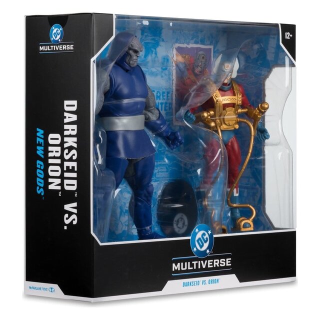 DC Multiverse Darkseid vs Orion (New Gods) 18cm